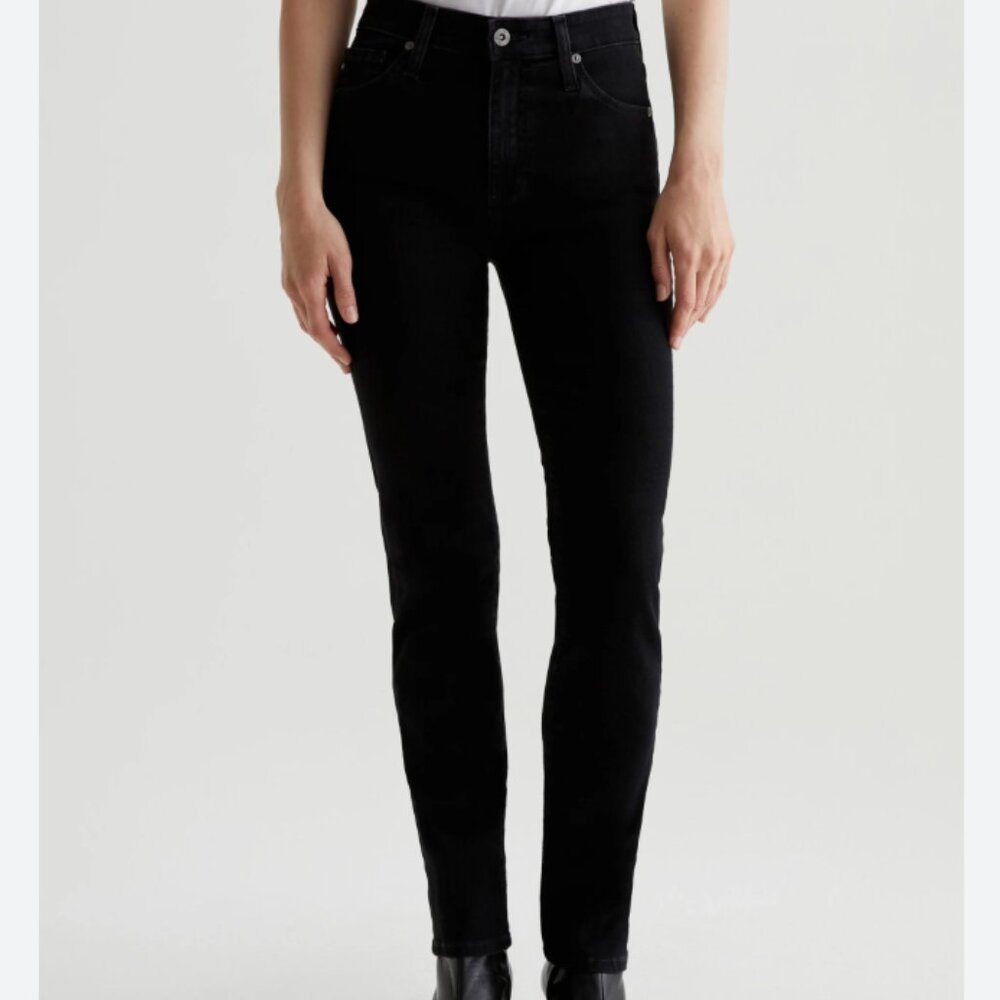 AG Jeans The "Stevie Ankle" in Black (size 27R)